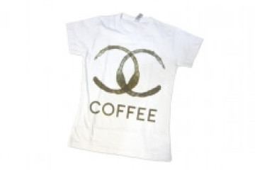 Digitalni tisk  logo Coffee na tricko