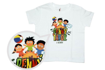 Digitalni tisk  logo L-activity na tricko