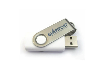 Tampoprint logo Glassport na USB kluc Tampoprint logo Glassport na USB kluc