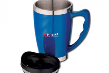 Tampoprint logo Pribina na termohrncek Tampoprint logo Pribina na termohrncek