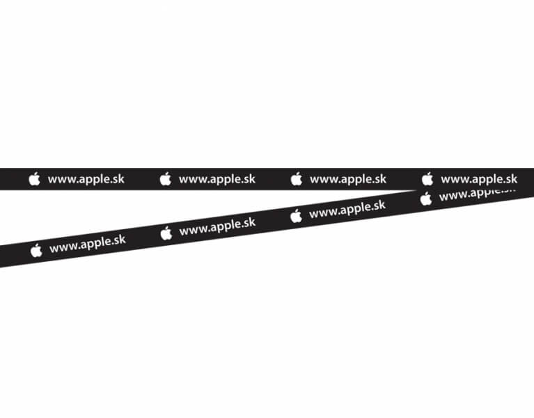Sietotlac logo  Apple na snurku na krk