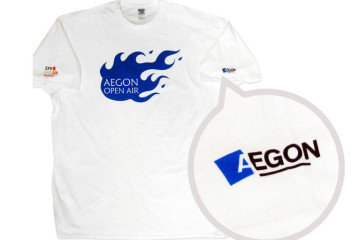 Sietotlac logo Aegon na tricko