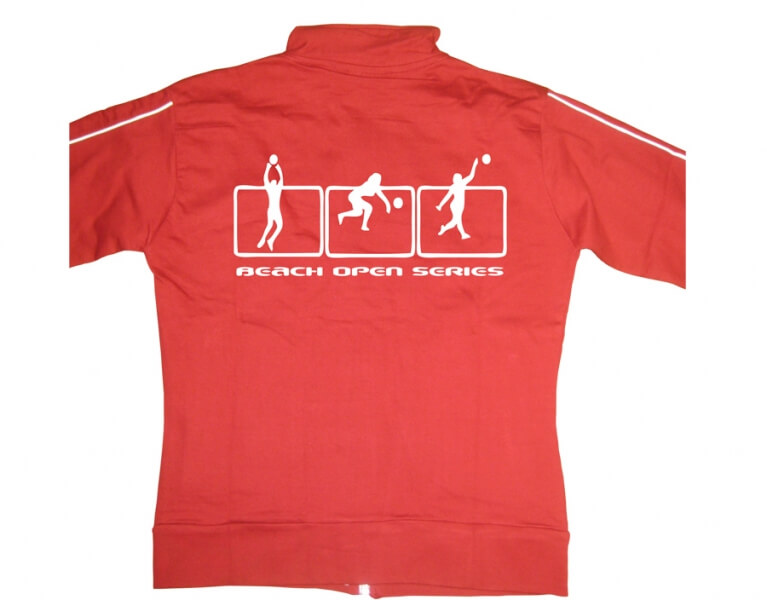 Sietotlac logo Beach open series na tricko