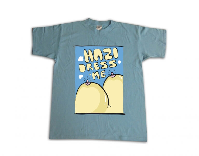 Sietotlac logo Hazi dress me na tricko