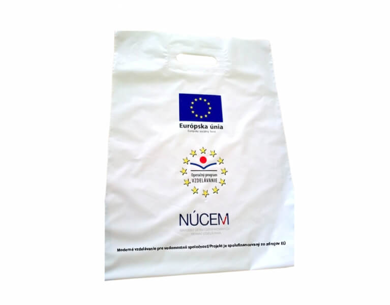 Sietotlac logo NUCEM na PE tasku