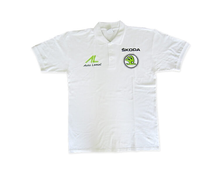 Sietotlac logo Skoda na tricko