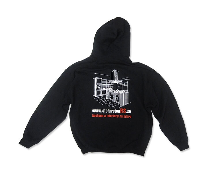 Sietotlac logo Stolarstvo RS na mikinu