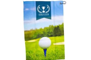 Sublimácia logo Golf club na uterák Sublimacia logo Golf club na uterak