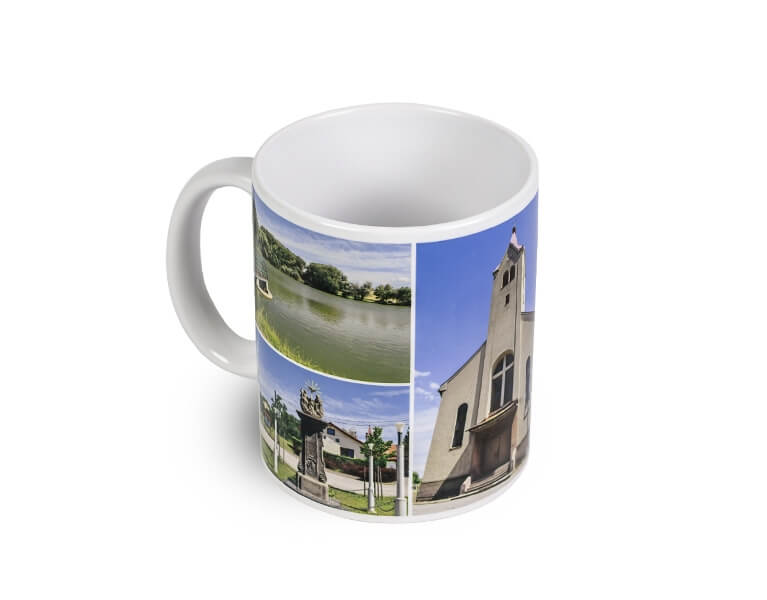 Sublimacia logo Obec Melek na hrncek 2