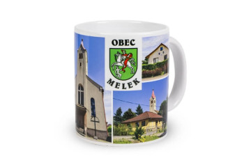 Sublimácia logo Obec Melek na hrnček Sublimacia logo Obec Melek na hrncek