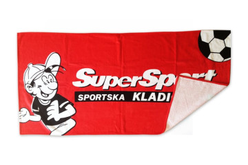 Sublimácia logo Super Sport na uterák Sublimacia logo Super Sport na uterak