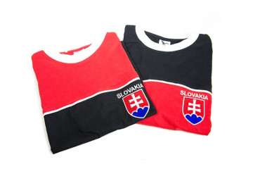 Vysivka logo Slovakia na tricku