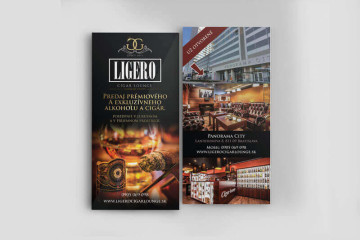 Oboustranný leták pro klub