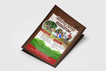 Leták pro hotel Husárik - sezónní nabídka ubytování