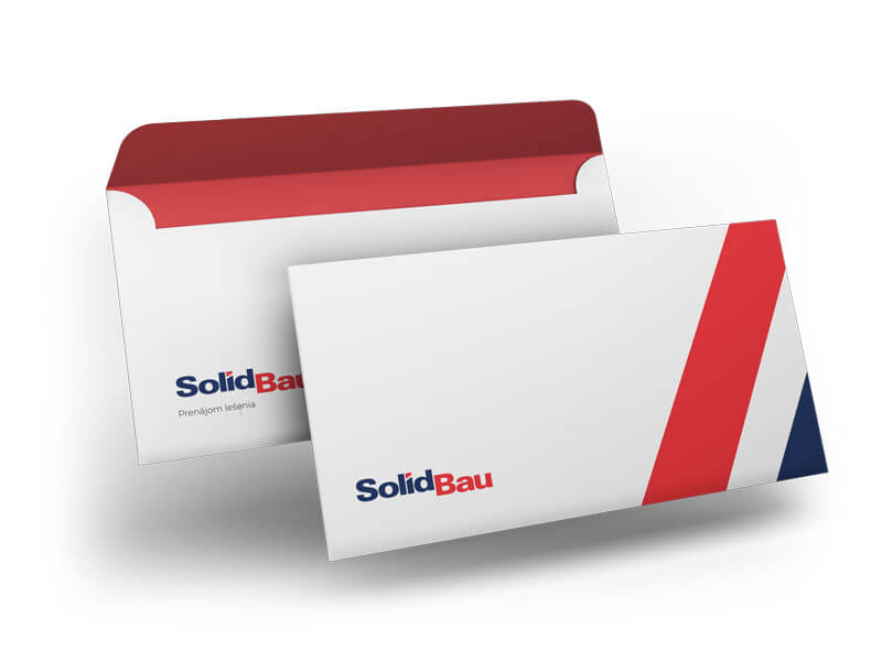 Poštovní obálka s vlastnim designem