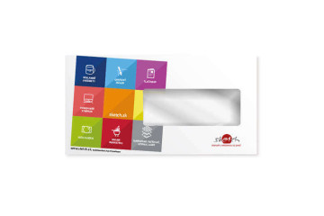 Poštovní obálky s barevným potiskem