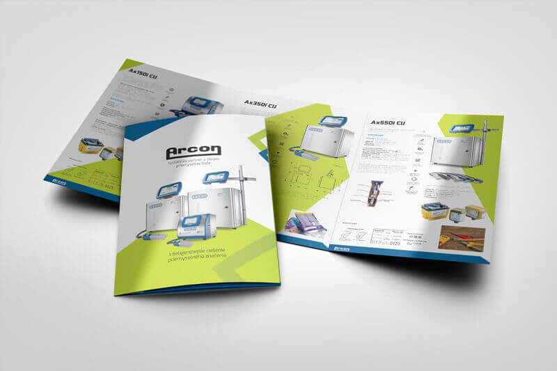 Arios prezentační folder s produkty