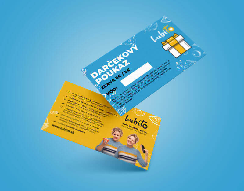 Darčekový poukaz na nákup v eshope