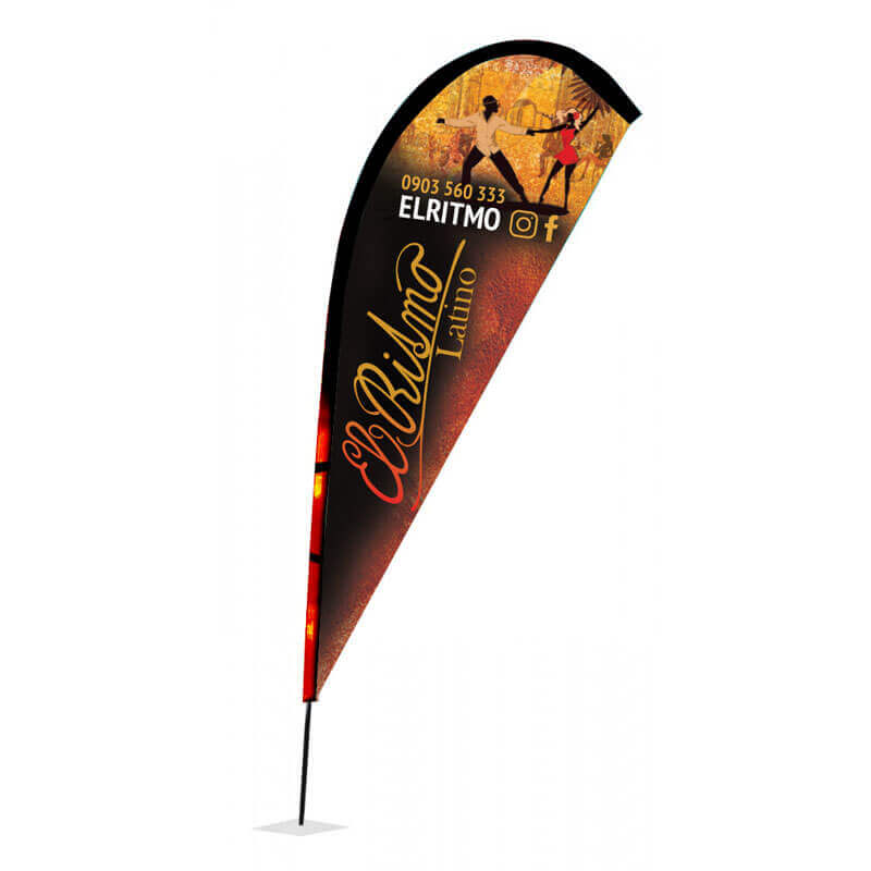 Beachflag - outdoor reklama pre tanečný klub