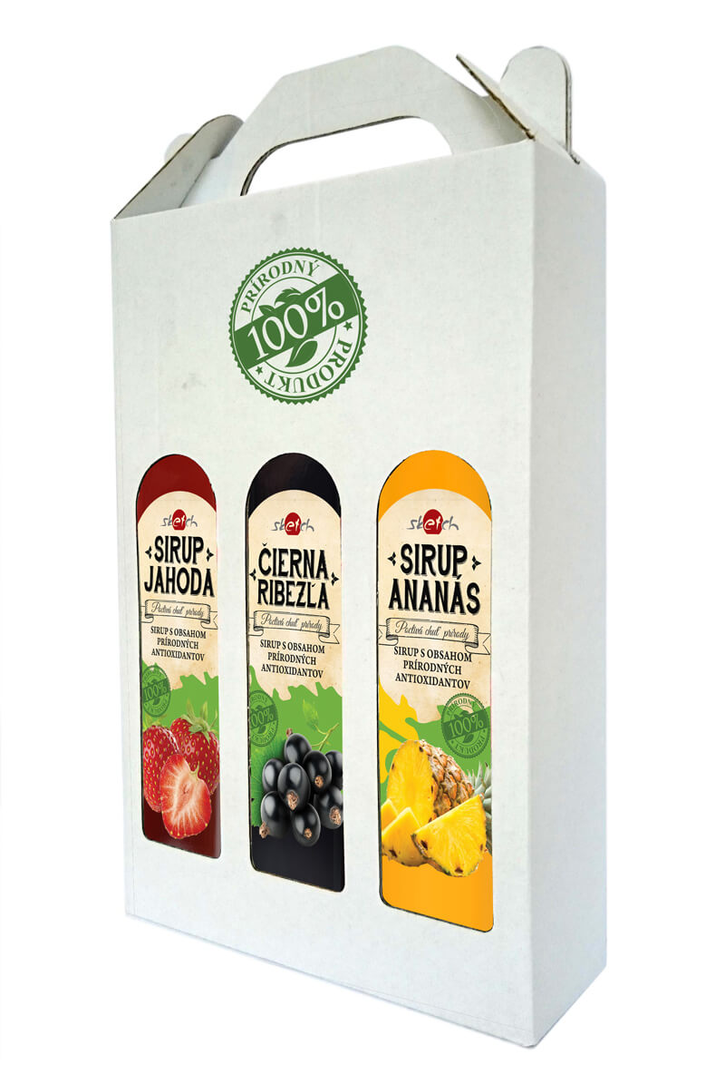 Nálepka na papier - krabicu