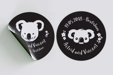 Magnetické nálepky