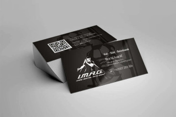 Papírová vizitka - osobní trenér