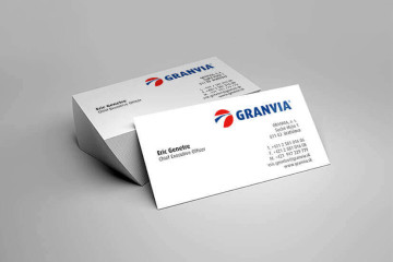 Papírová vizitka - firemní