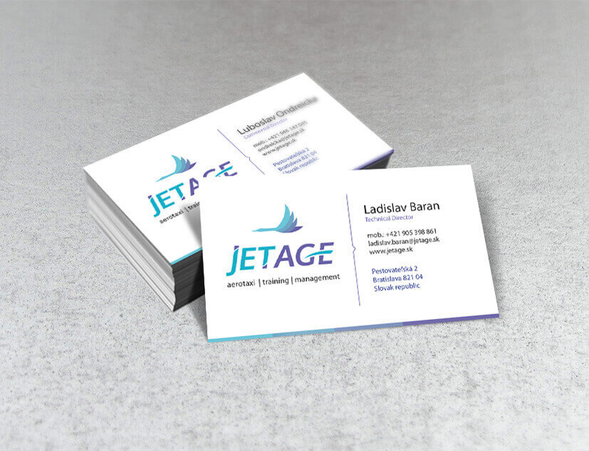 Prezentační vizitka zaměstnance