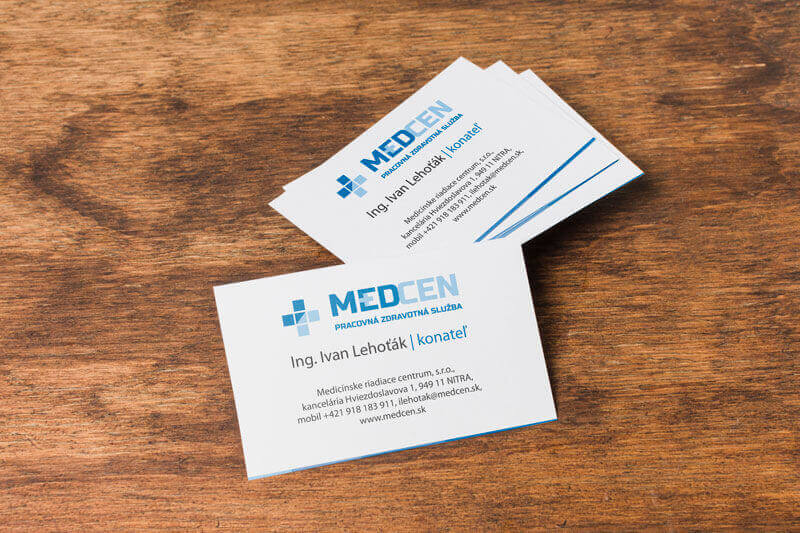 Vizitka plnobarevný potisk