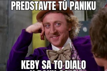 V prvom newsletteri venovanom predmetom, ktoré pomáhajú v najväčšom boji roku 2020. Dali sme do pozornosti hygienické vreckovky, šatky a teplomery. Meme - Panika
