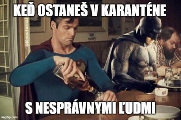 Koncom marca sme mali už veľmi komplexnú ponuku dezinfekcií a rúšok, ktoré sa stali pevnou súčasťou našich životov. Meme - Superman