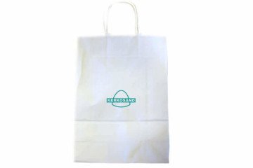 Papierová taška s potlačou - sieťotlač