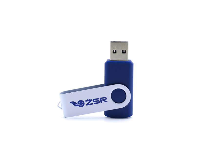 USB kľúč s tampónovou potlačou