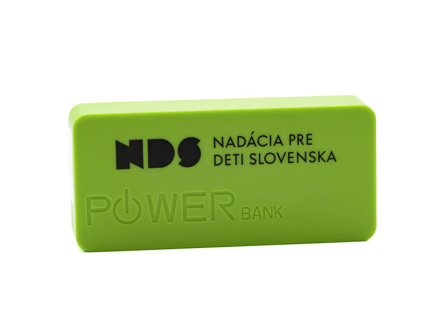 Powerbanka s tampónovou potlačou