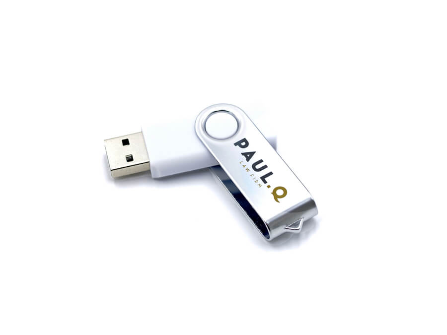 USB kľúč s tampónovou potlačou