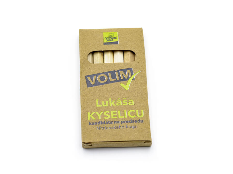 Ceruzky v papierovom obale s potlačou - UV tlač