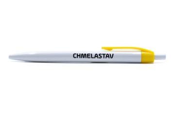 Plastové pero s tampónovou potlačou