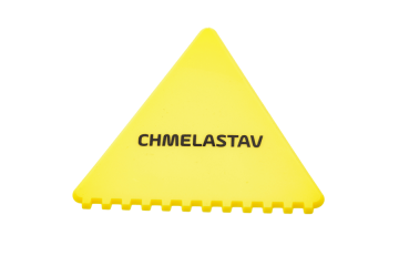 Škrabka na ľad s tampónovou potlačou