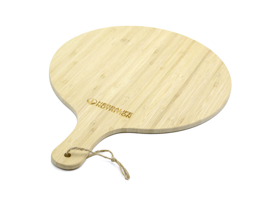 Dřevěné prkénko s logem