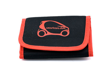 Peňaženka s potlačou - Digitálny transfér logo