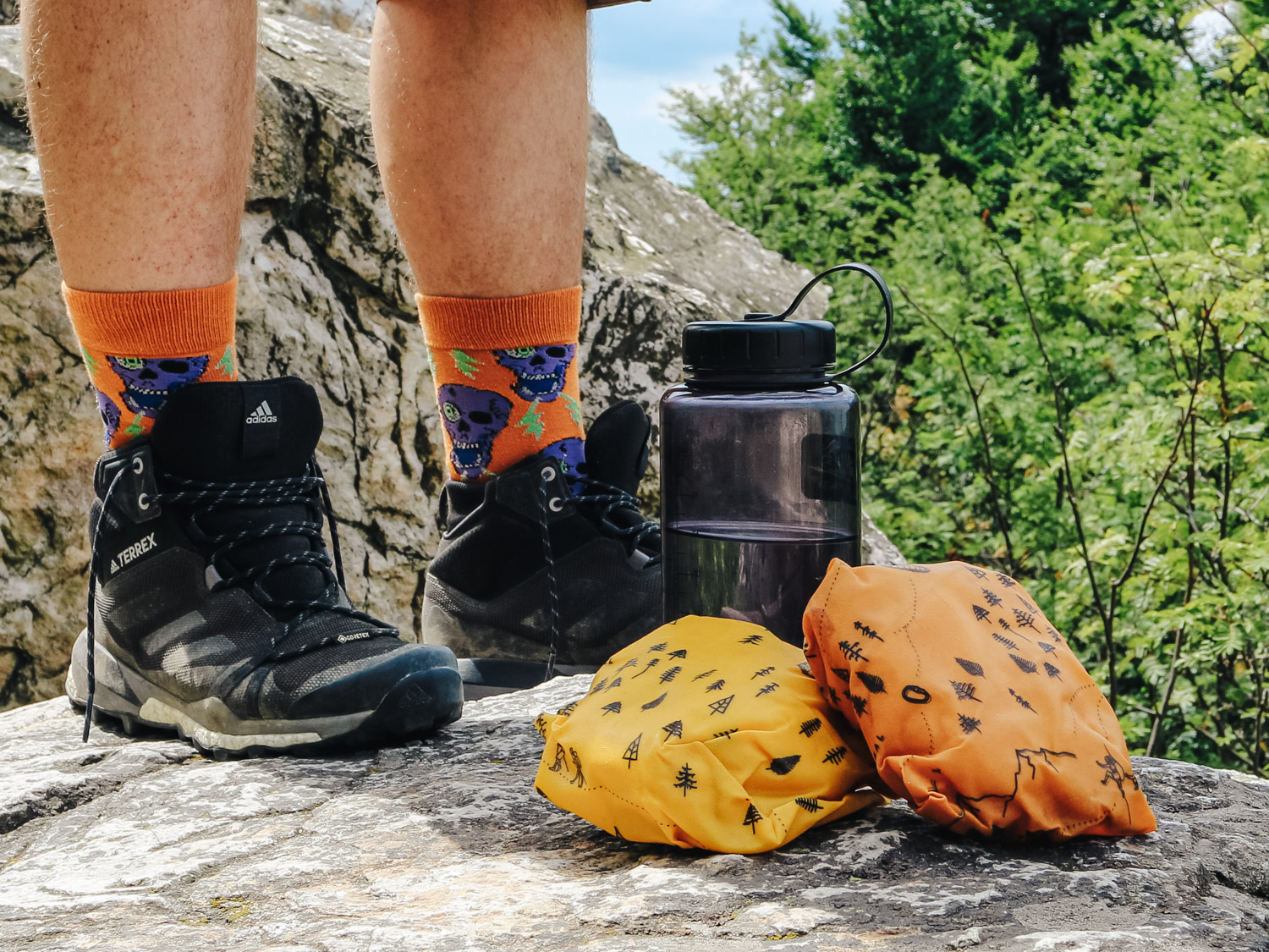 Obal z vosku na turistike