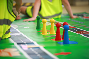 Plachta s plnofarebnou potlačou a figurkami