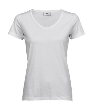 Dámske tričko Luxury V-Neck - Reklamnepredmety