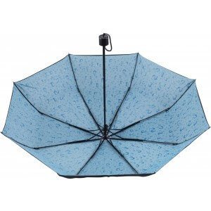 Polyesterový skladací dáždnik s ôsmimi panelmi - Reklamnepredmety