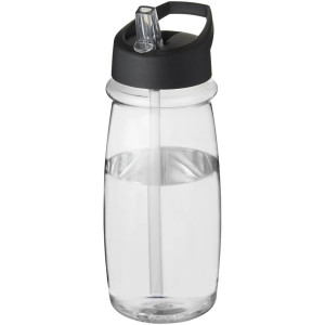 Športová fľaša s viečkom s hubicou H2O Pulse 600 ml