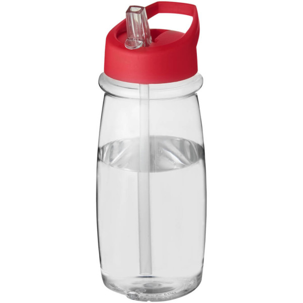 Športová fľaša s viečkom s hubicou H2O Pulse 600 ml