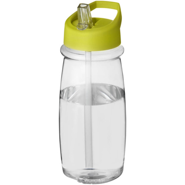 Športová fľaša s viečkom s hubicou H2O Pulse 600 ml