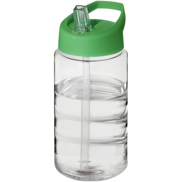 Športová fľaša s viečkom s hubicou H2O Bop 500 ml