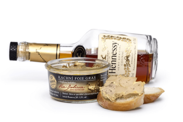 Kačacia foie gras s kvapkou koňaku 119 g