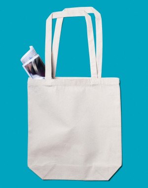 Canvas Cotton Bag LH with Gusset - Reklamnepredmety